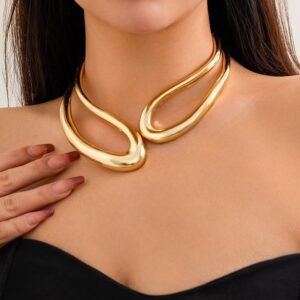 Hollow-out-Metal-Choker