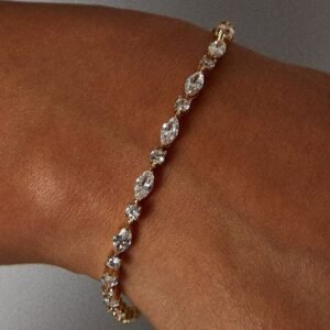 marquis-round-stone-tennis-bracelet